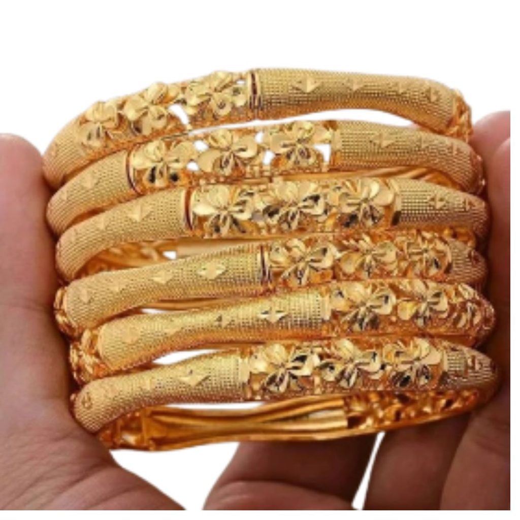 latest gold bangles design